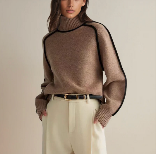 Lina™ - Suéter de cuello alto