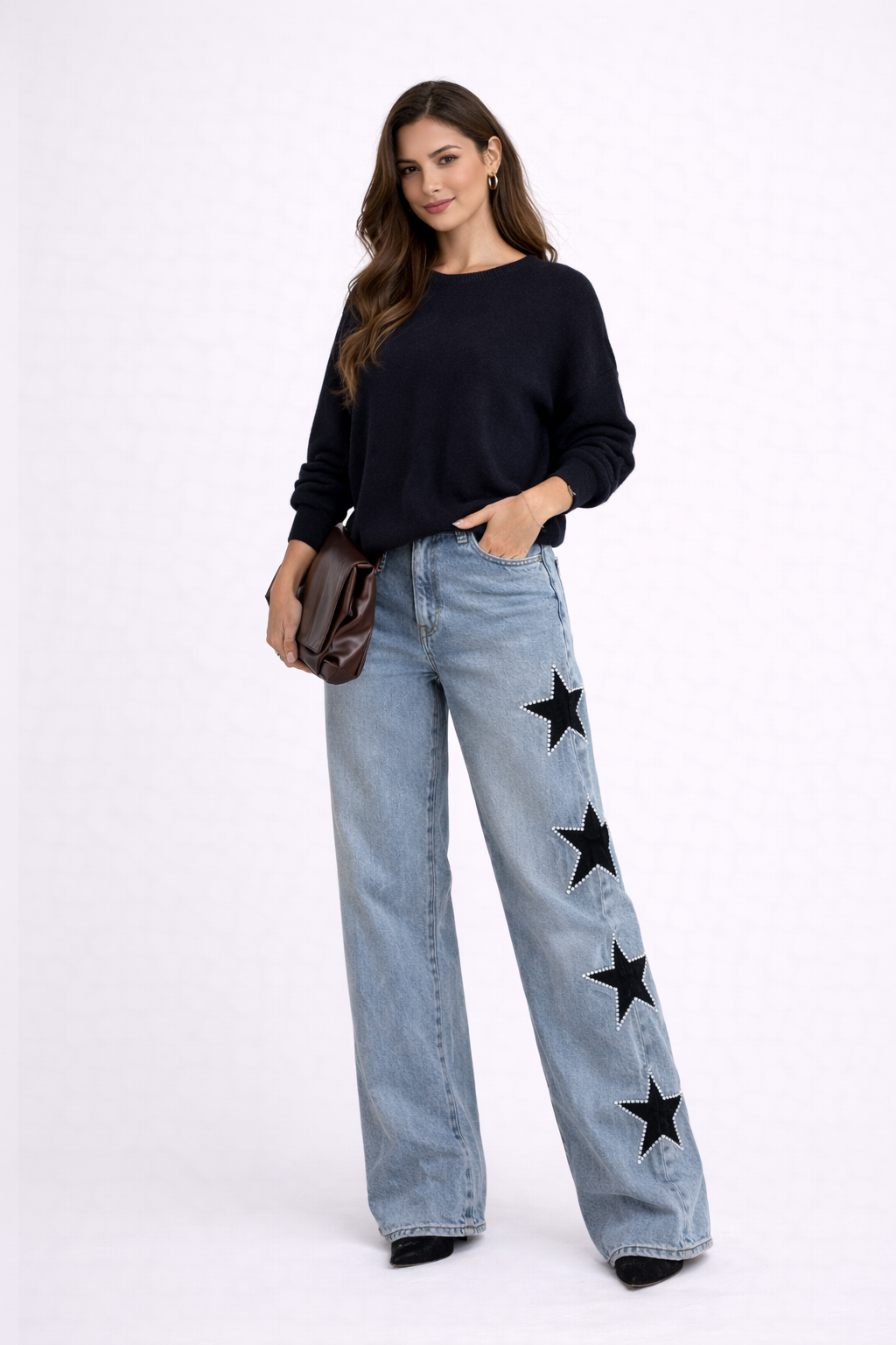 Melisa | Jeans Casual de estrellas