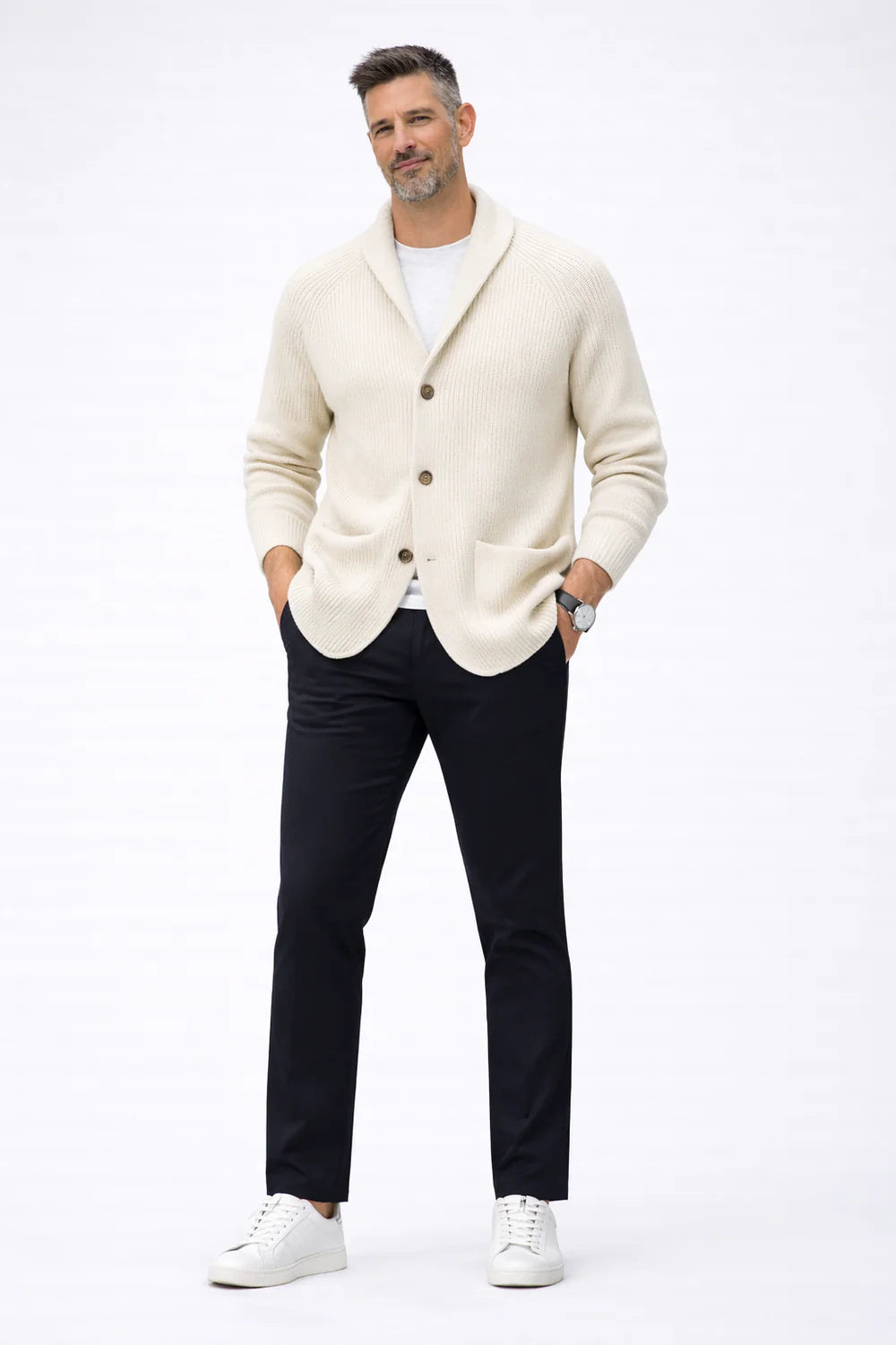 Heritage | Cárdigan de algodón para hombre