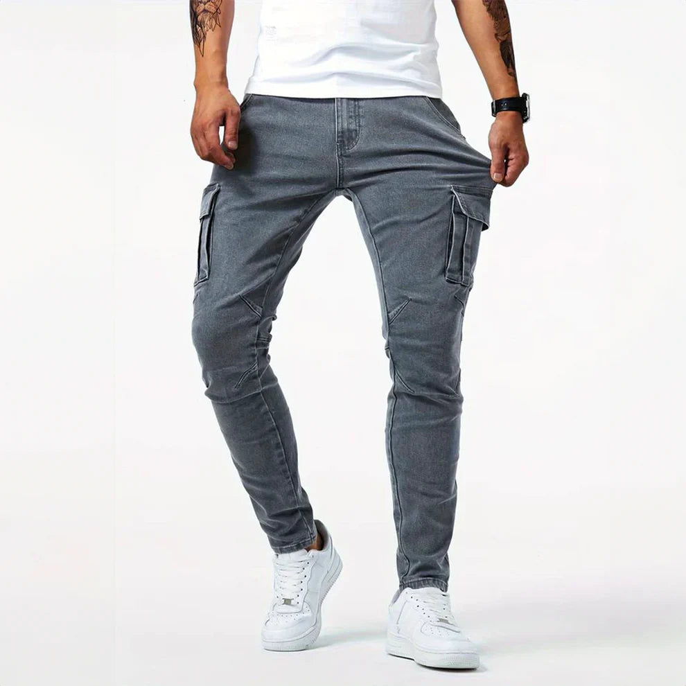Stretch Cargo Jeans